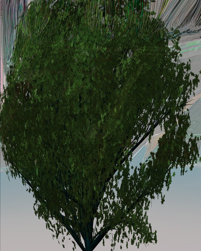 Alex Fischer, Green Scrape, 2014-01-31, 13×10″ / 330×254㎜, print